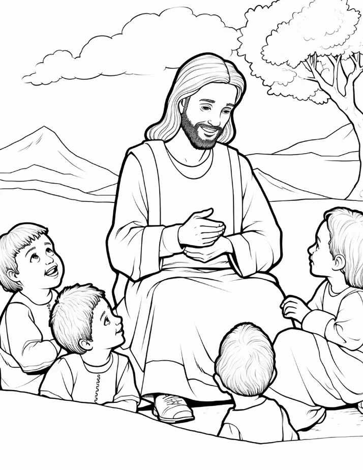 Desenhos Bíblicos para colorir 284