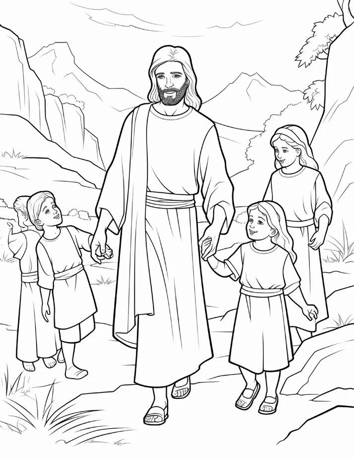 Desenhos Bíblicos para colorir 286