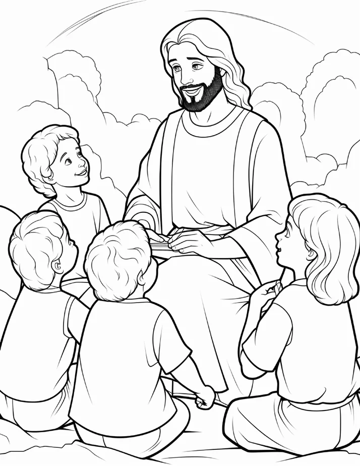 Desenhos Bíblicos para colorir 287