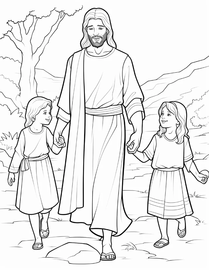 Desenhos Bíblicos para colorir 288