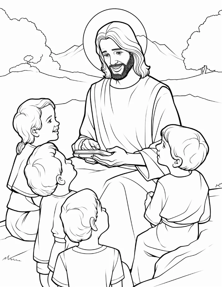 Desenhos Bíblicos para colorir 290