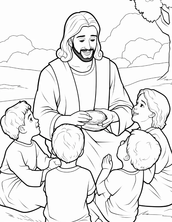 Desenhos Bíblicos para colorir 292