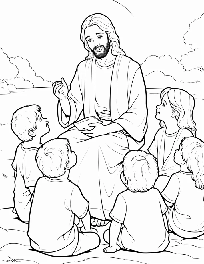 Desenhos Bíblicos para colorir 296