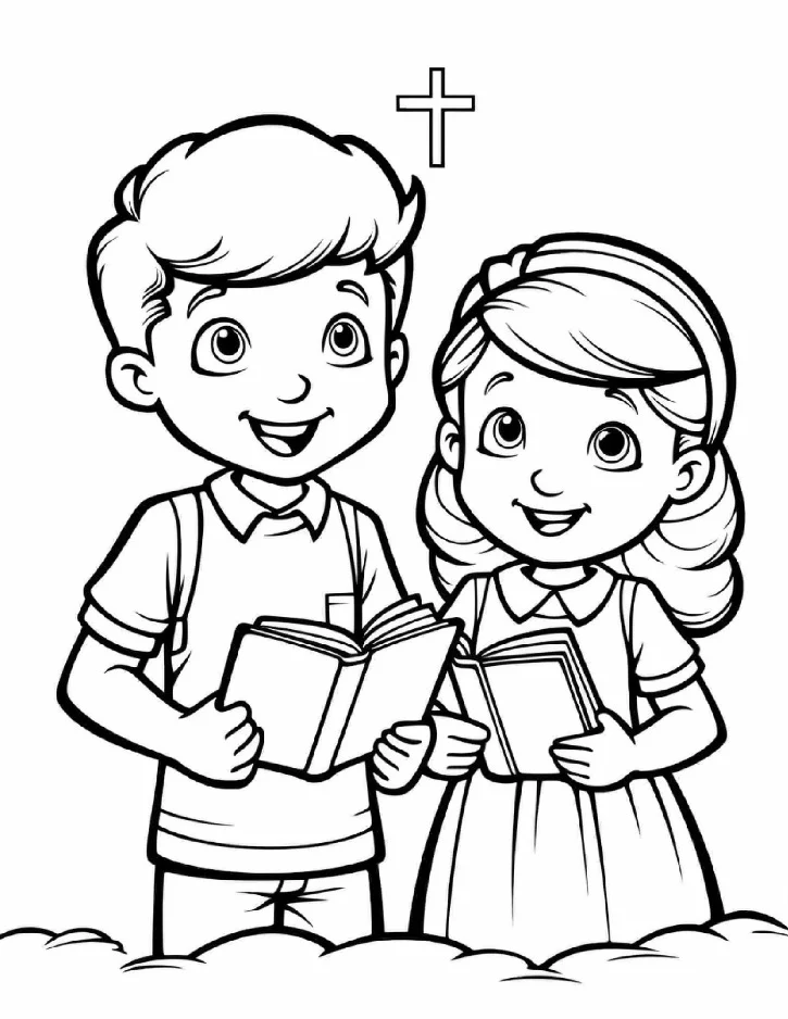 Desenhos bíblicos para colorir 300