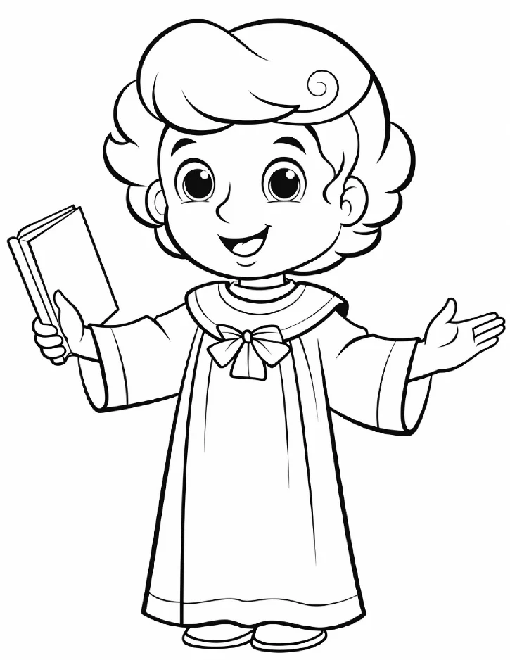 Desenhos bíblicos para colorir 306