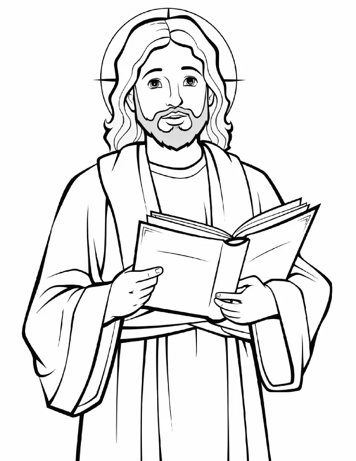 Desenhos bíblicos para colorir 307