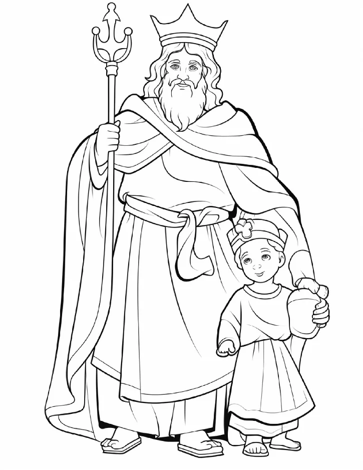 Desenhos bíblicos para colorir 308