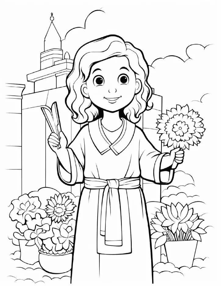 Desenhos bíblicos para colorir 320