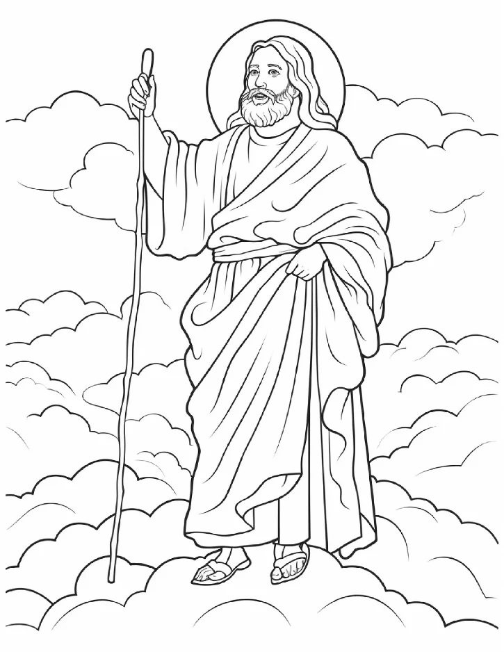 Desenhos bíblicos para colorir 321