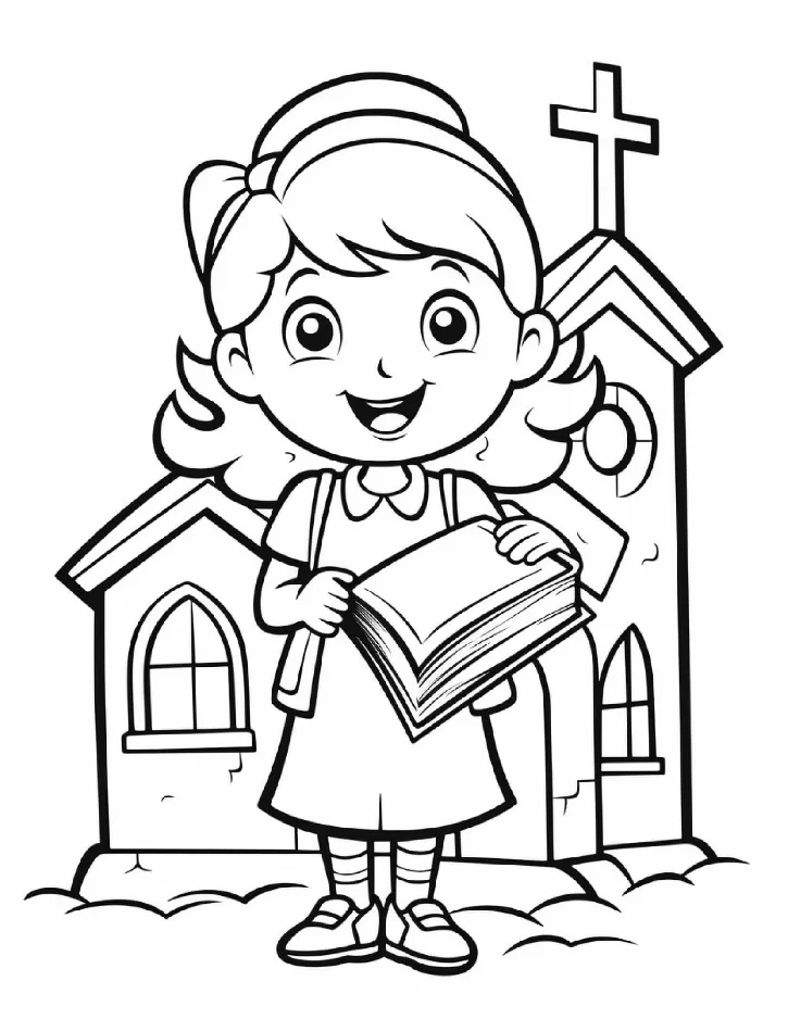 Desenhos bíblicos para colorir 325