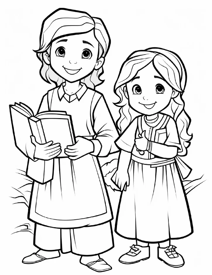 Desenhos bíblicos para colorir 330