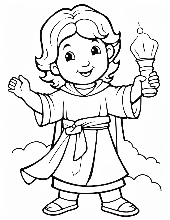 Desenhos bíblicos para colorir 339