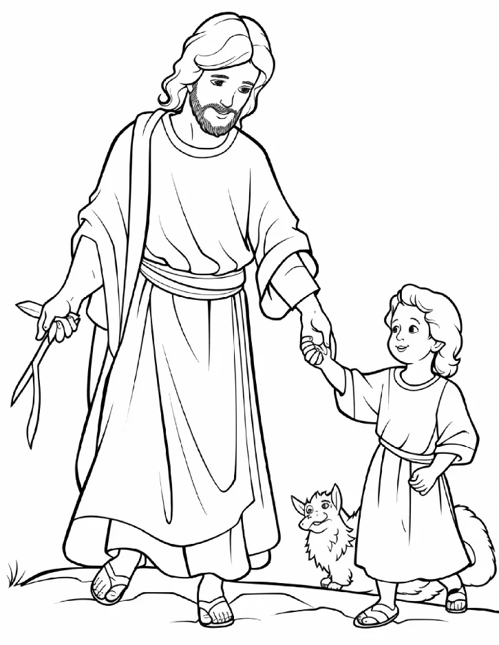Desenhos bíblicos para colorir 340