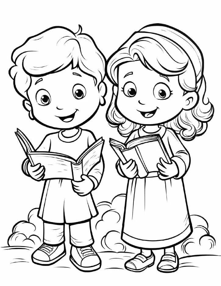 Desenhos bíblicos para colorir 345