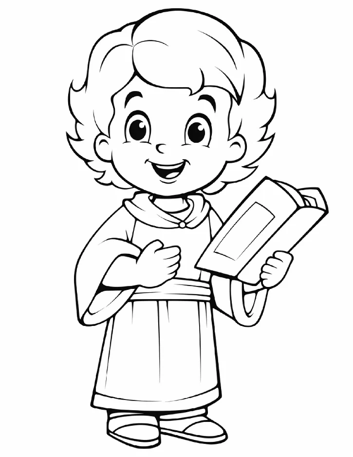 Desenhos bíblicos para colorir 346