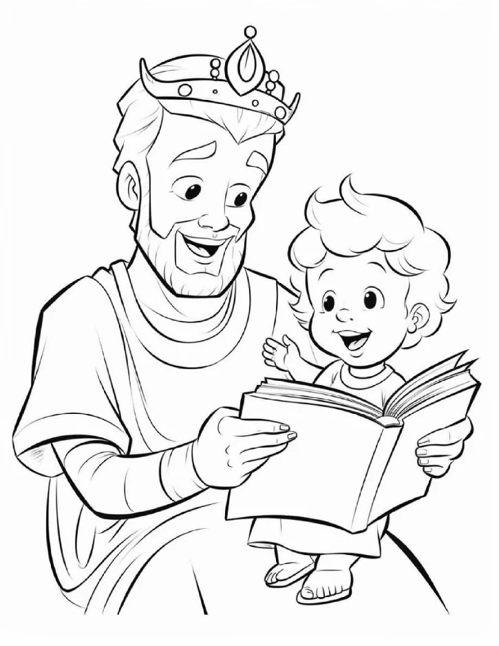 Desenhos bíblicos para colorir 351