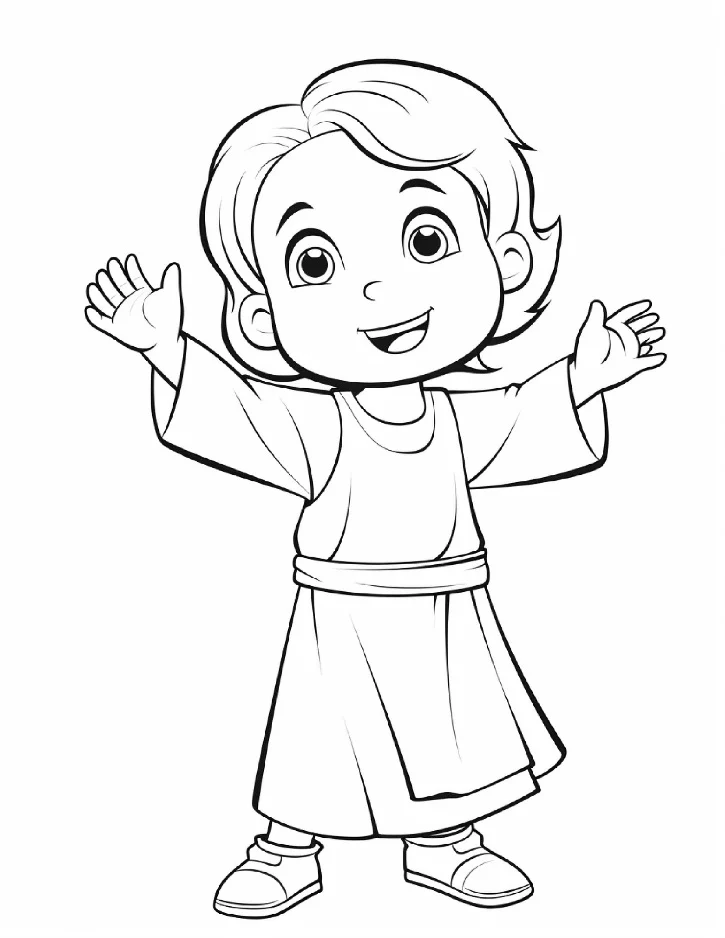 Desenhos bíblicos para colorir 352
