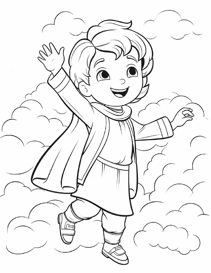 Desenhos bíblicos para colorir 354