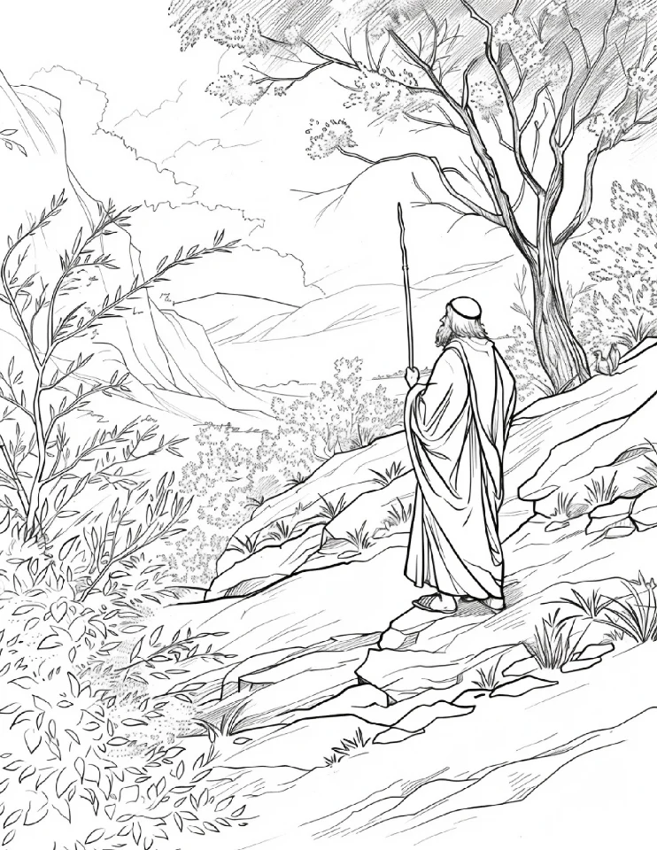 Desenhos Bíblicos para colorir 36