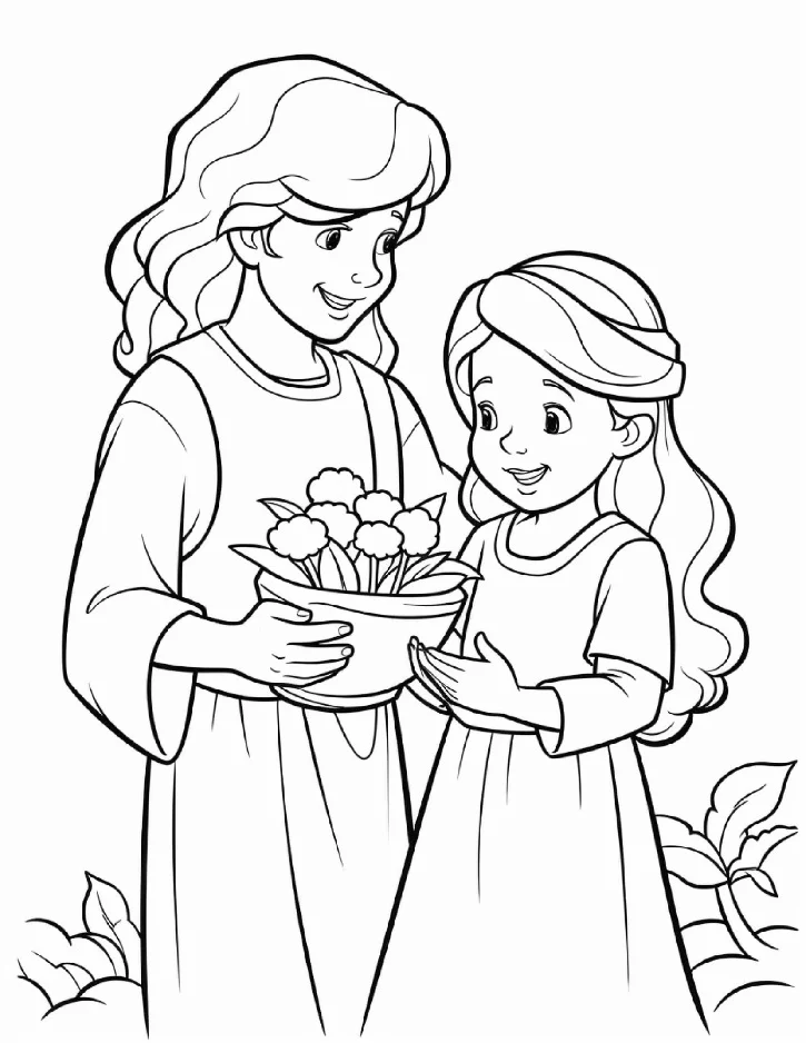Desenhos bíblicos para colorir 365