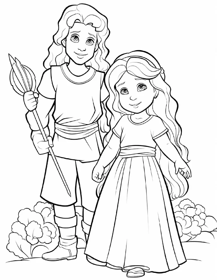 Desenhos bíblicos para colorir 367