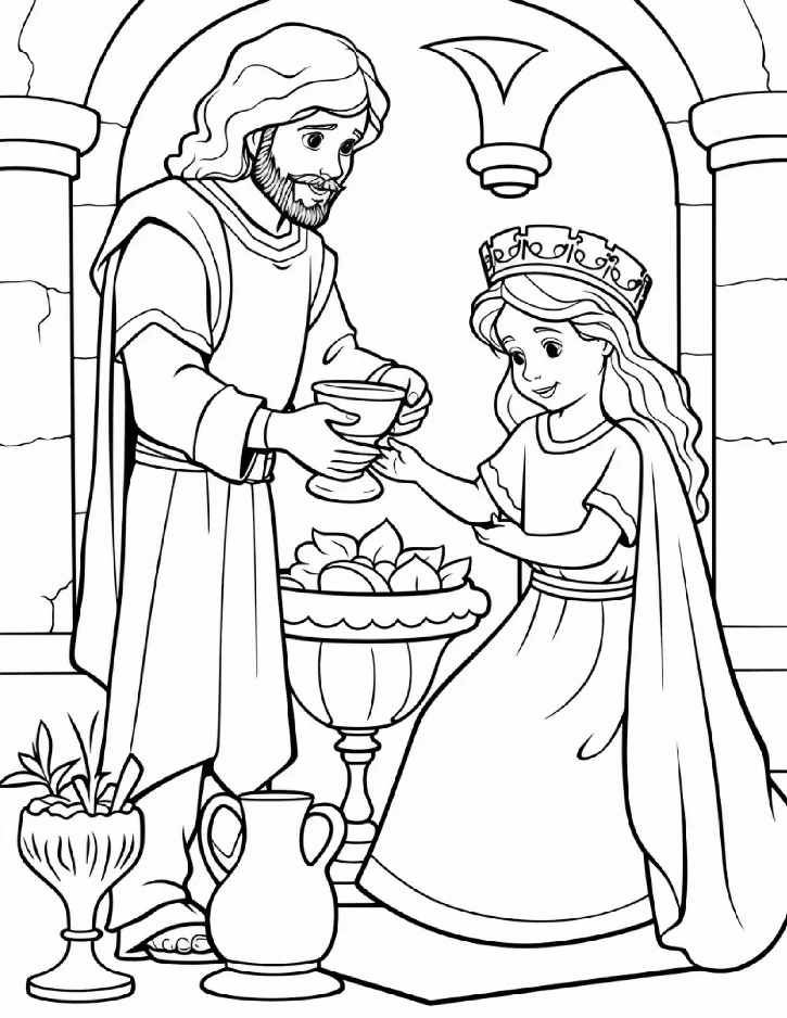 Desenhos bíblicos para colorir 370