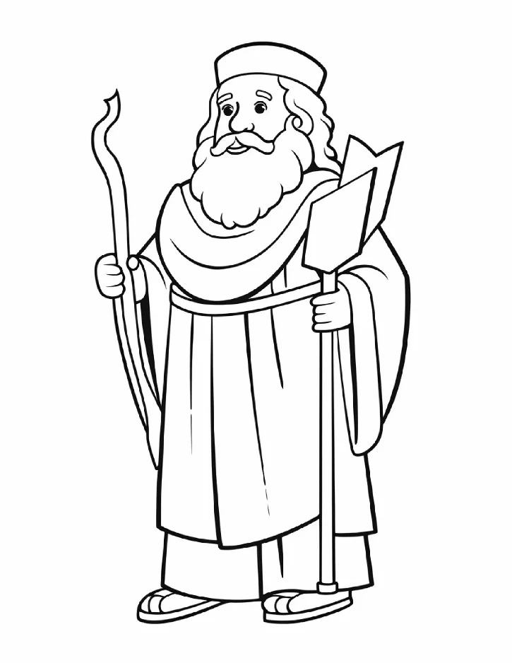 Desenhos bíblicos para colorir 372
