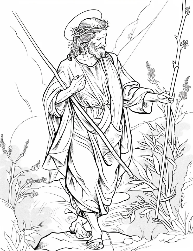 Desenhos Bíblicos para colorir 4