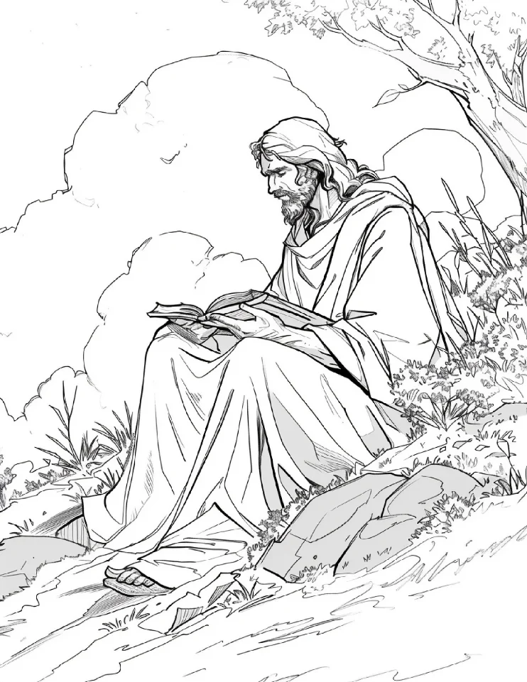 Desenhos Bíblicos para colorir 43