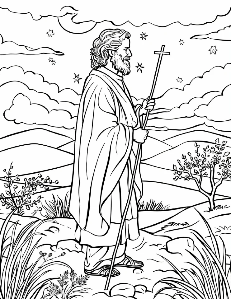 Desenhos Bíblicos para colorir 49
