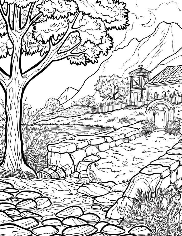 Desenhos Bíblicos para colorir 55