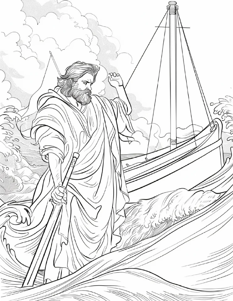 Desenhos Bíblicos para colorir 59