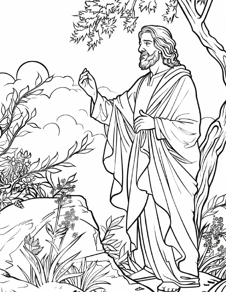 Desenhos Bíblicos para colorir 6