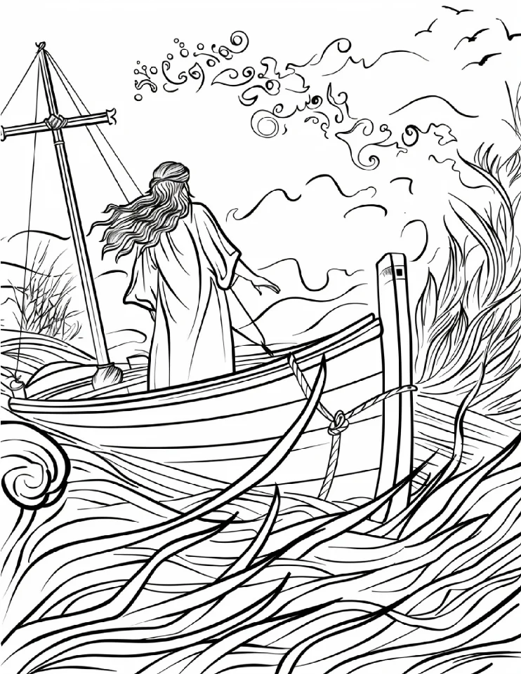 Desenhos Bíblicos para colorir 66