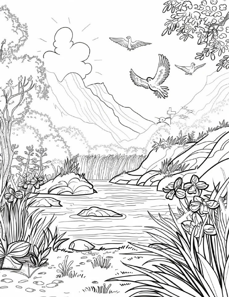 Desenhos Bíblicos para colorir 68