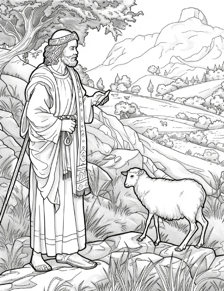 Desenhos Bíblicos para colorir 69
