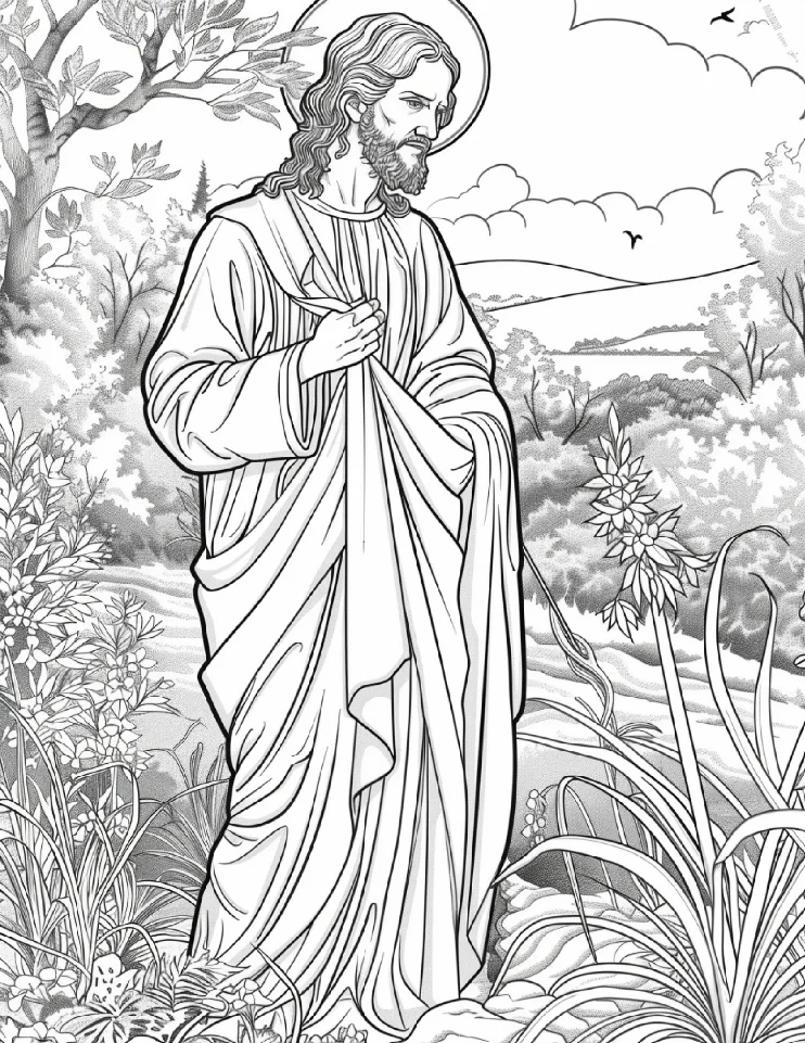 Desenhos Bíblicos para colorir 7