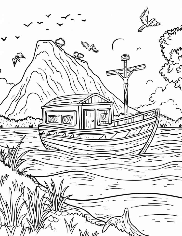 Desenhos Bíblicos para colorir 73