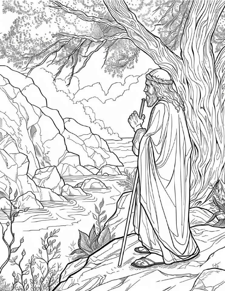 Desenhos Bíblicos para colorir 74