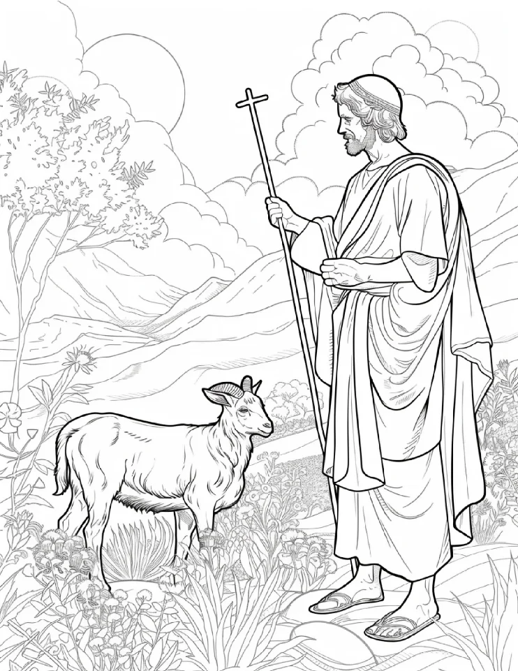 Desenhos Bíblicos para colorir 75