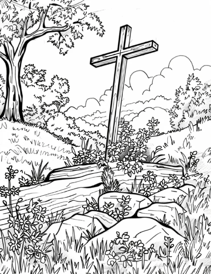 Desenhos Bíblicos para colorir 77