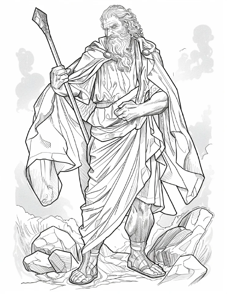 Desenhos Bíblicos para colorir 8