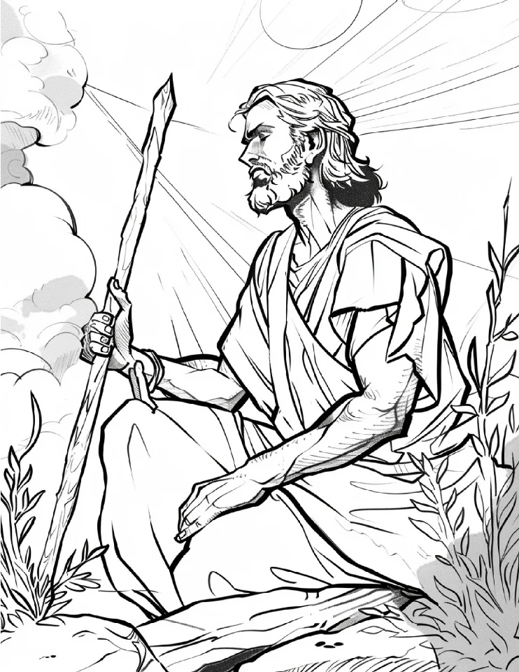 Desenhos Bíblicos para colorir 82