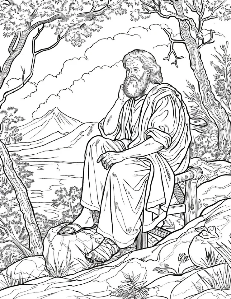 Desenhos Bíblicos para colorir 9