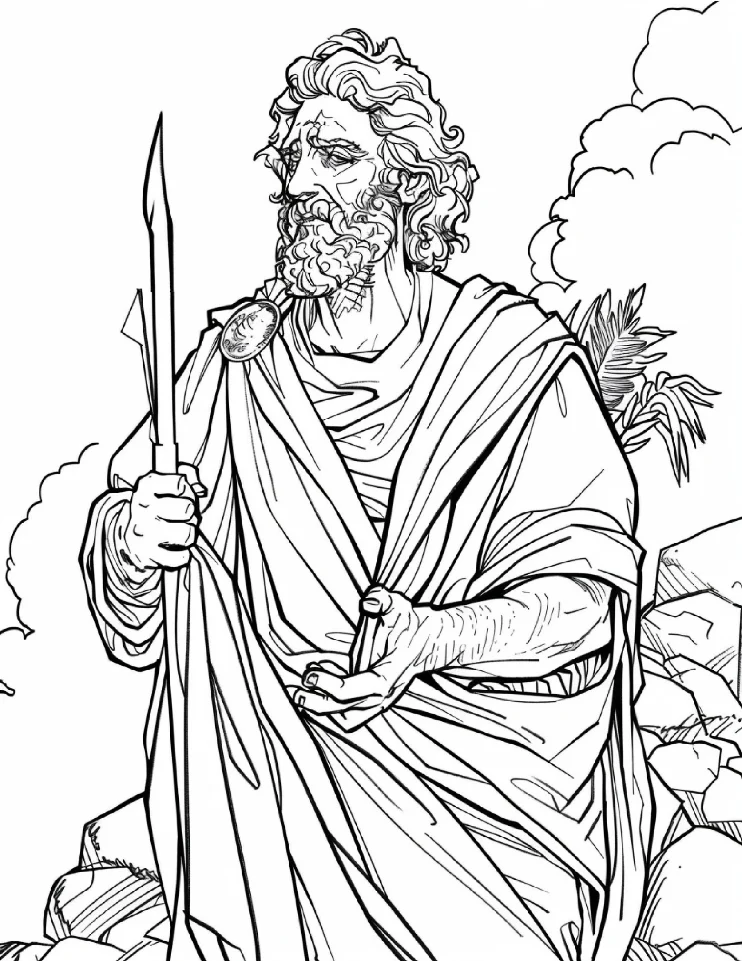 Desenhos Bíblicos para colorir 93