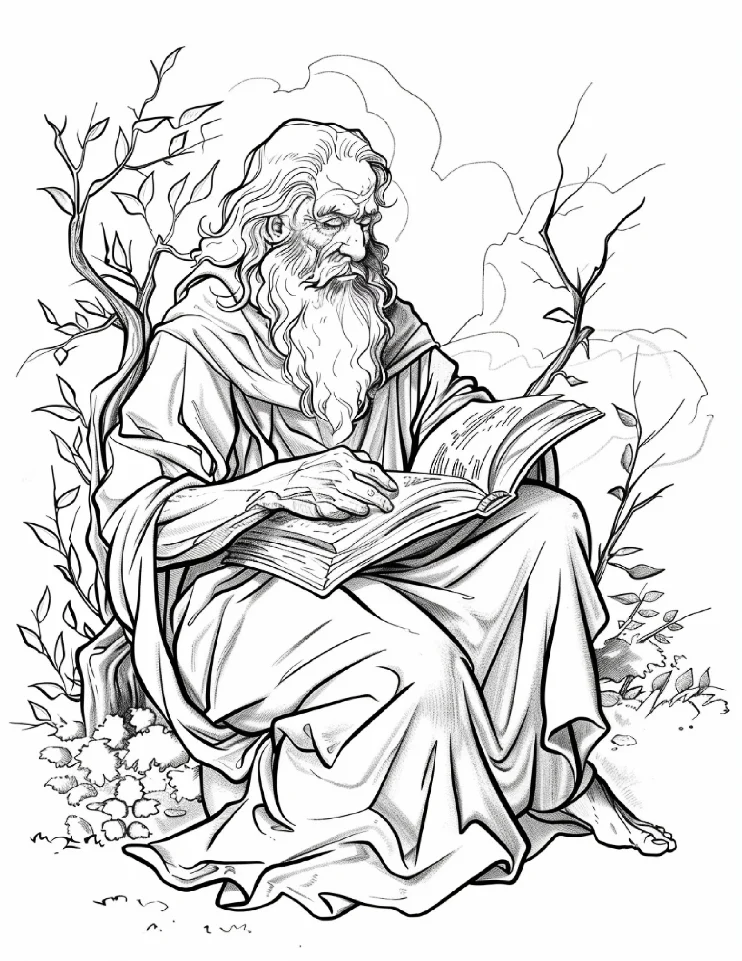 Desenhos Bíblicos para colorir 97