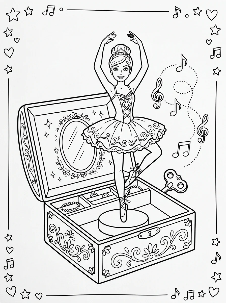 Desenhos da Barbie para colorir 131