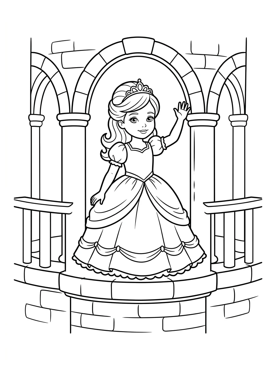 Desenhos da Barbie para colorir 151