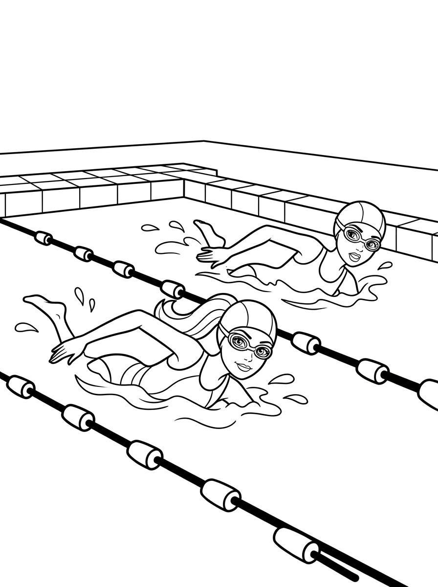Desenhos da Barbie para colorir 172