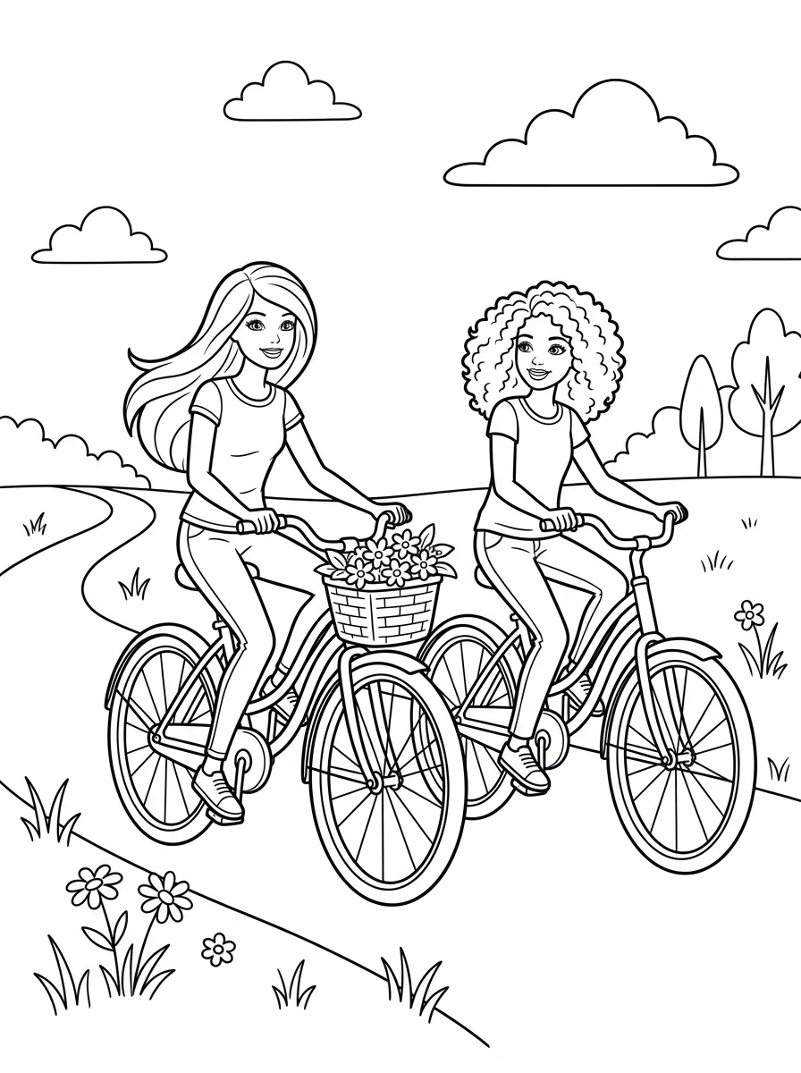 Desenhos da Barbie para colorir 173